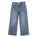 Pantalon Denim Double Stone+Bleach