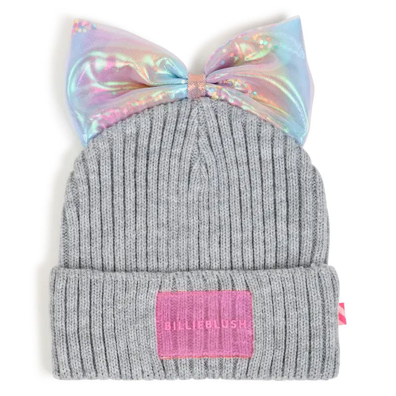 Bonnet A Noeud Gris Chine