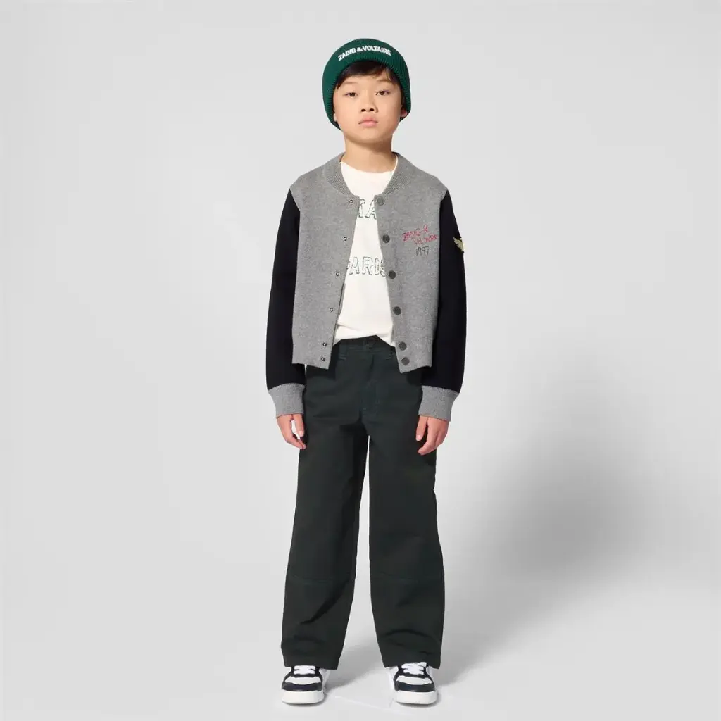 T-shirt Milk/Vert 
