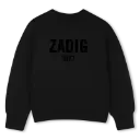 Sweat Black Strass 