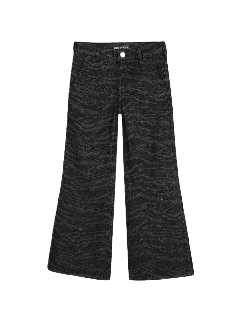Jeans Denim Black Zèbre 