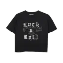 T-shirt Black Strass 