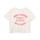 T-shirt Blanc et Rose Fluo 