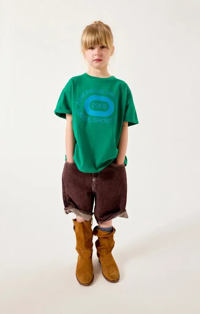 T-Shirt Fizvalley Vintage Mint