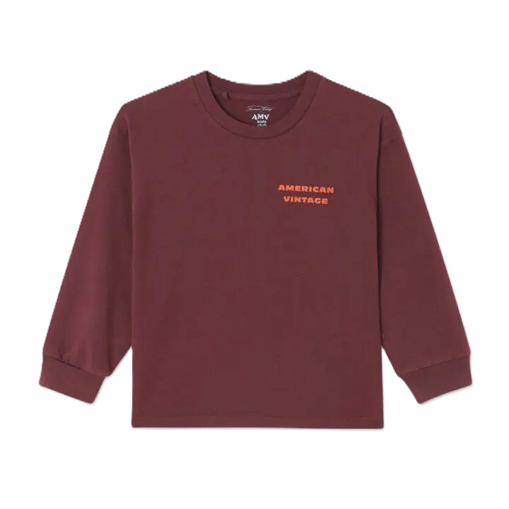 T-Shirt ML Fizvalley Aubergine