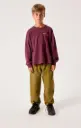 T-Shirt ML Fizvalley Aubergine