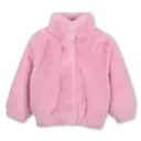 Manteau En Polaire Rose