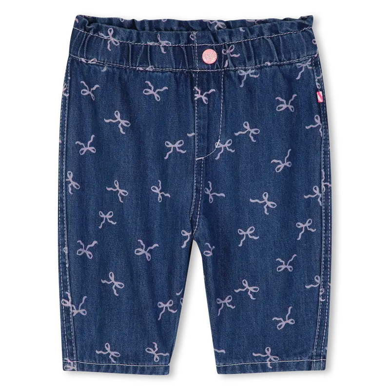Pantalon Denim Nœud 
