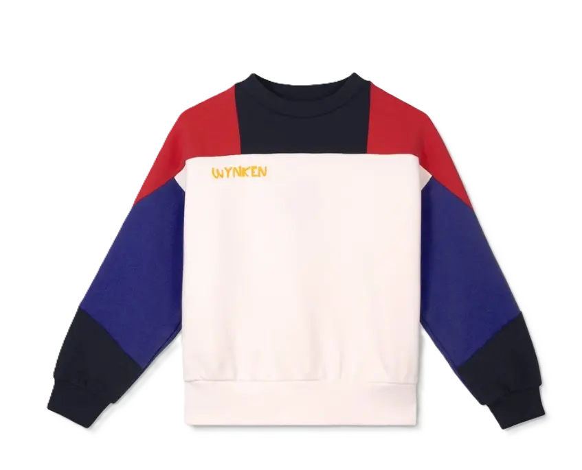 Sweat Studio - Ecru / Indigo Blue