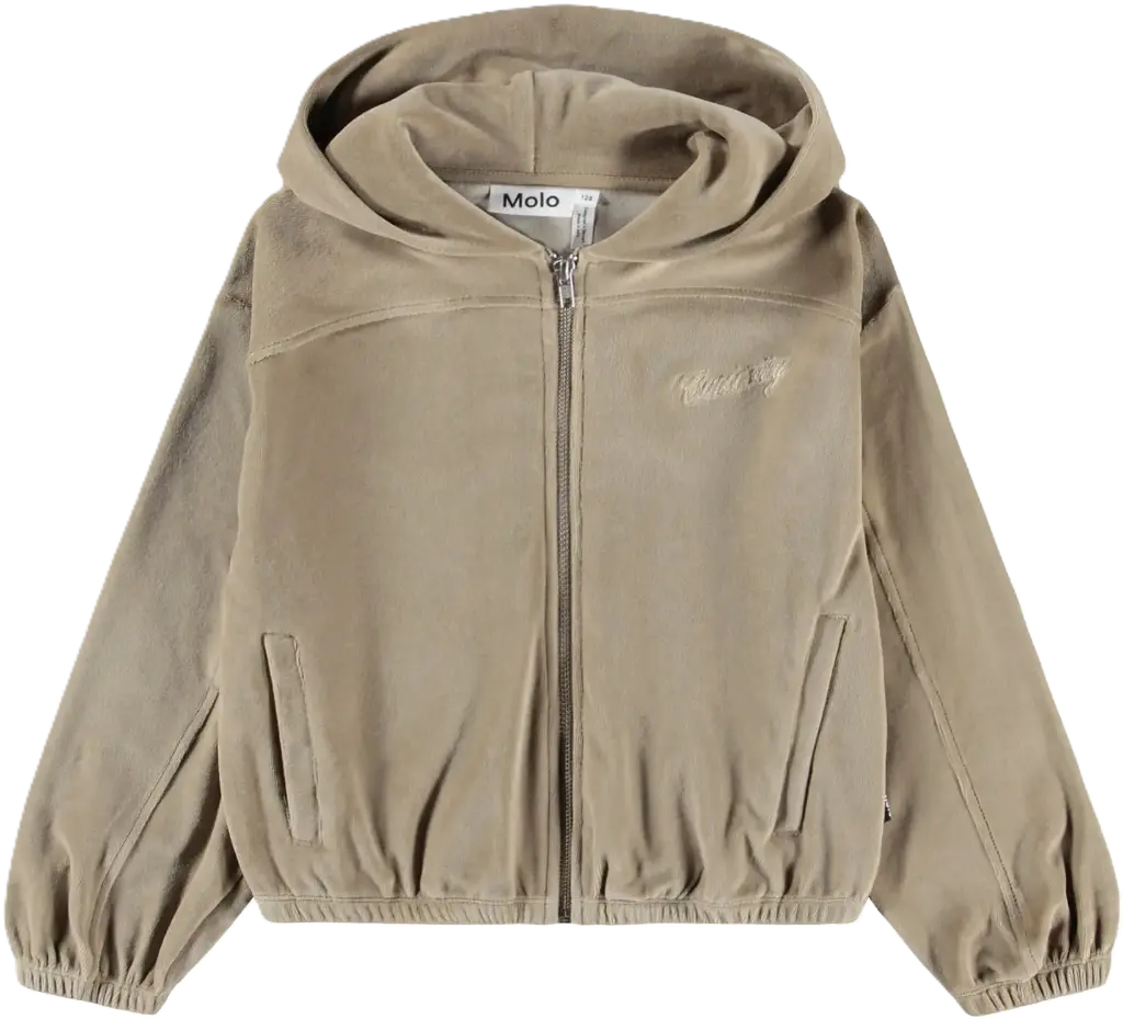 Sweat Zip Madeleine Teak