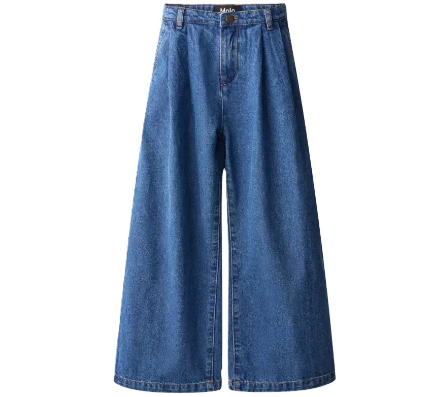 Pantalon Aeisha Mid Bleu Denim