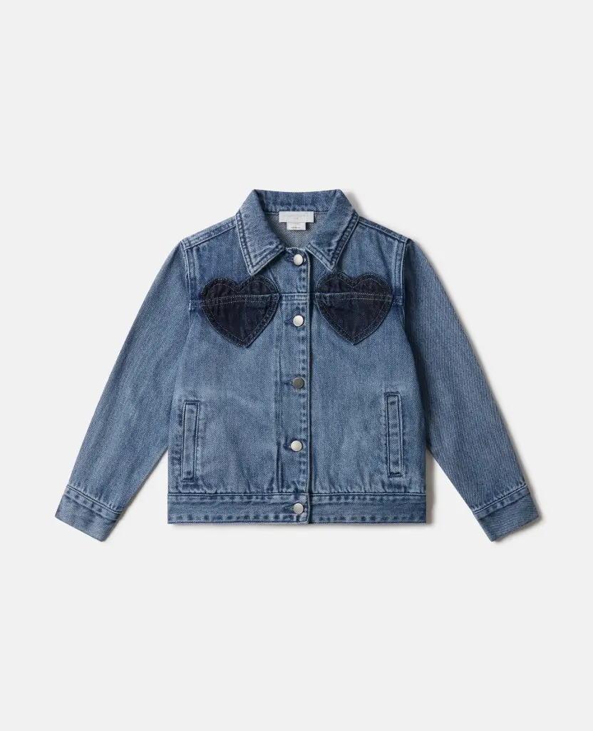 Veste Jeans Coeurs
