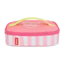 Snack Bag Pink Stripes