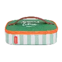 Snack Bag Green Stripes