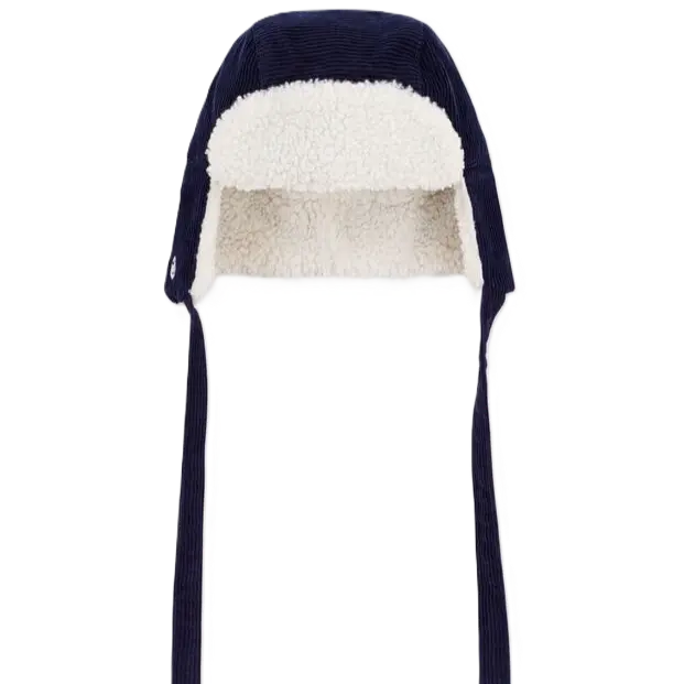 Chapka Velours Bleu A0GJD