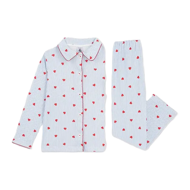 Pyjama Rayé Coeurs A0GAL