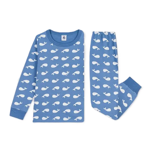 Pyjama Bleu Baleines A0GLJ