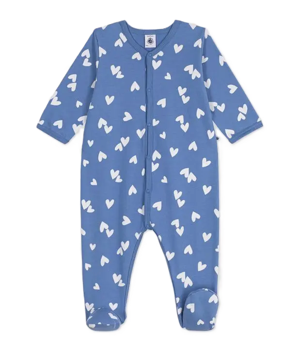 Pyjama Bleu Coeurs A0GH8