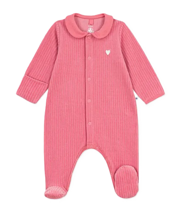 Pyjama Velours Rose