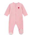 Pyjama Velours Rose A0GJ8