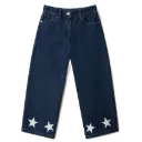 Jeans Bleu Marine Etoile