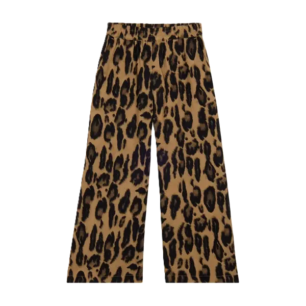Pantalon Fluide Leopard