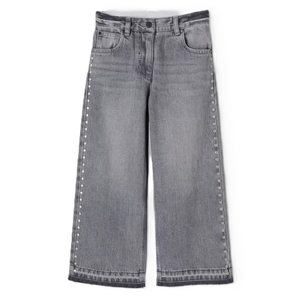 Jeans Gris Clous