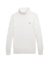 T-Shirt Col Roulé Blanc