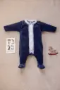 Pyjama Velours Marine