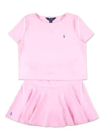 Set Jupe/T-shirt Pink