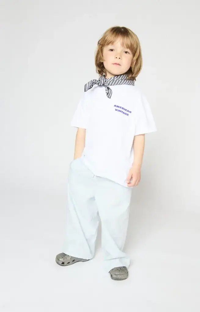 T-shirt Fizvalley White 