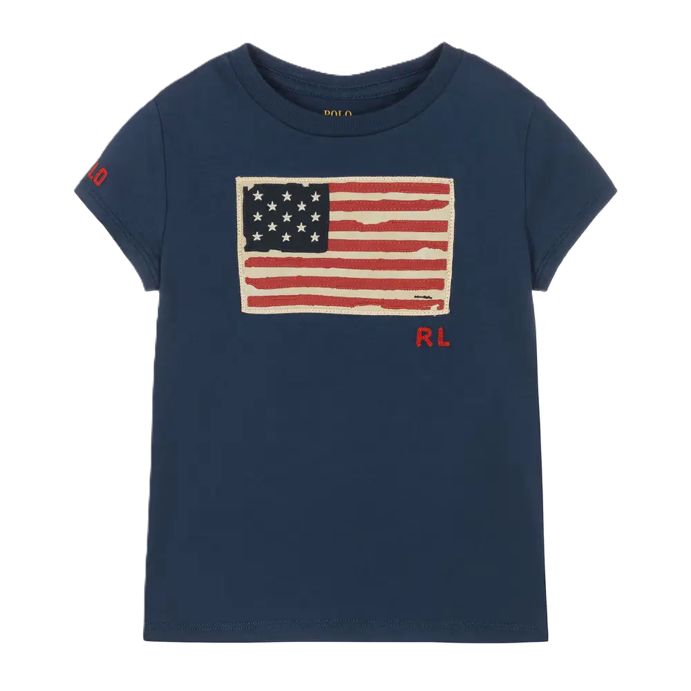 T-shirt Drapeau Navy