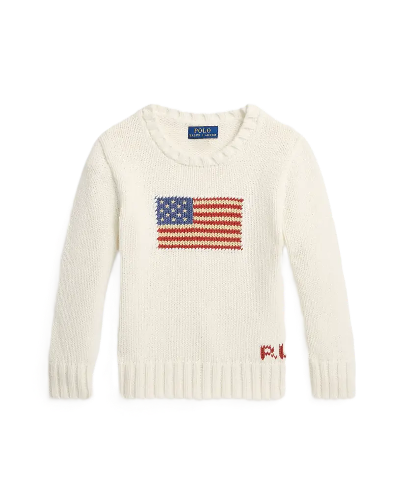 Pull Drapeau White 