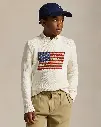 Pull Drapeau White 