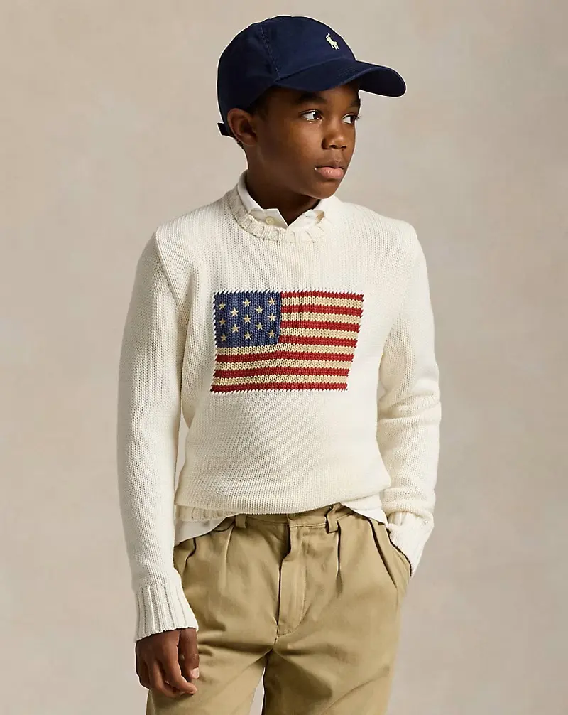 Pull Drapeau White