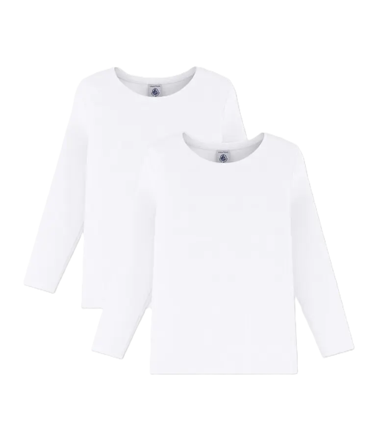 Lot 2 T-shirt Blanc ML A01DV