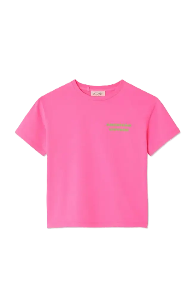 T-shirt Fizvalley Rose Fluo