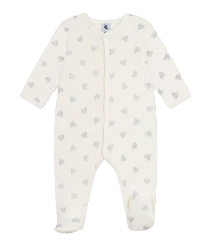 Pyjama Cœurs Argentés