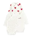 Lot 3 Bodys ML Coeurs A00AZ