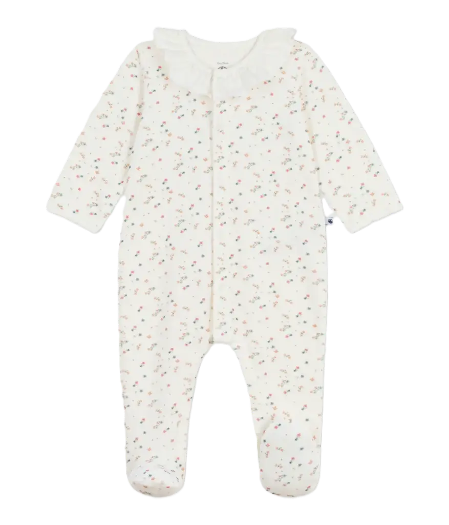 Pyjama Velours Fleuri A0DQQ