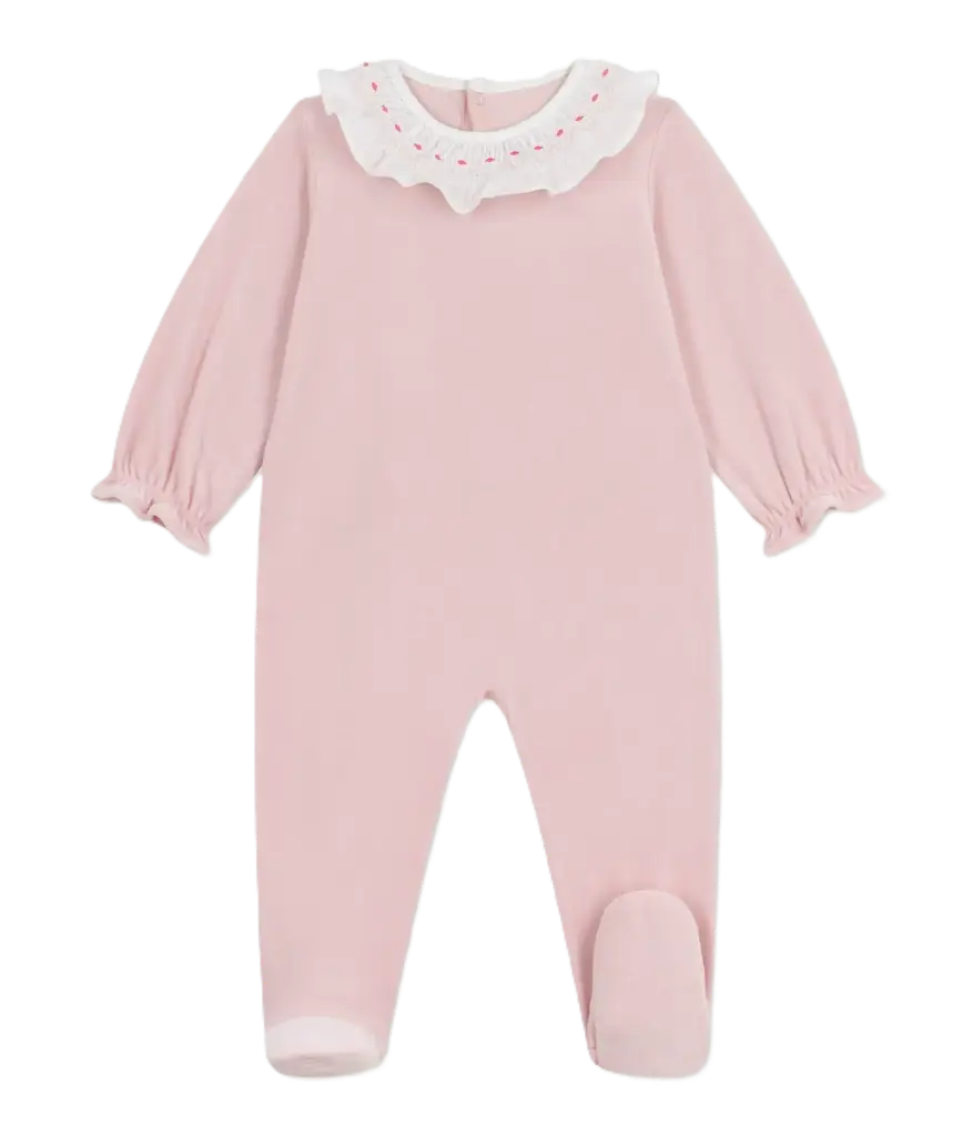 Pyjama Velours Col A0DRH