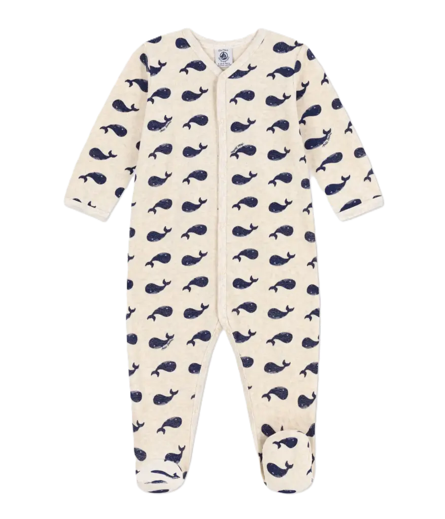 Pyjama Baleines Velours