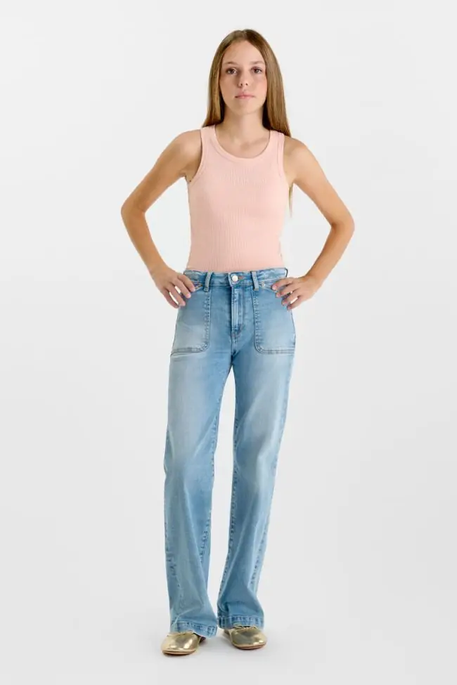 Jeans Flare Blue 