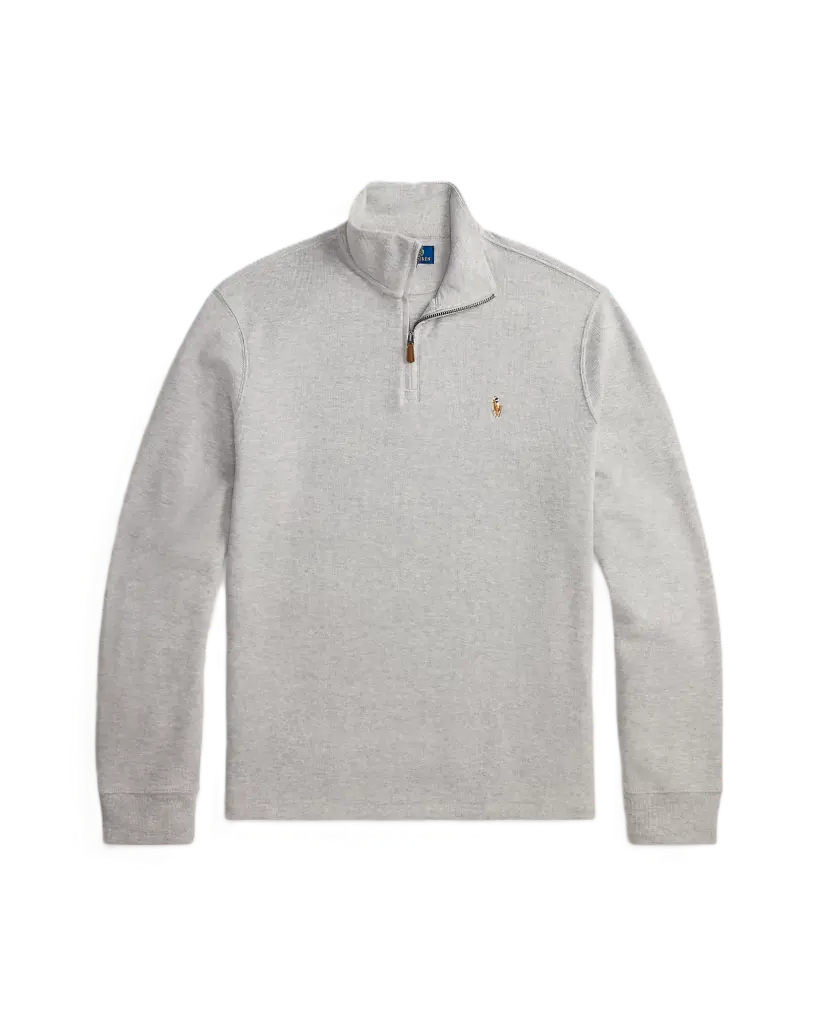 Pull Demi-zip Grey