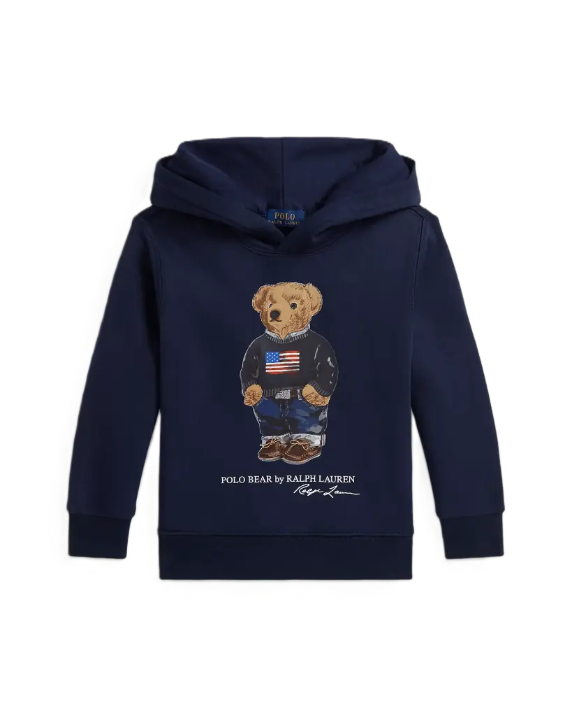 Sweat Capuche Bear Navy