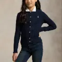 Cardigan Cable Navy