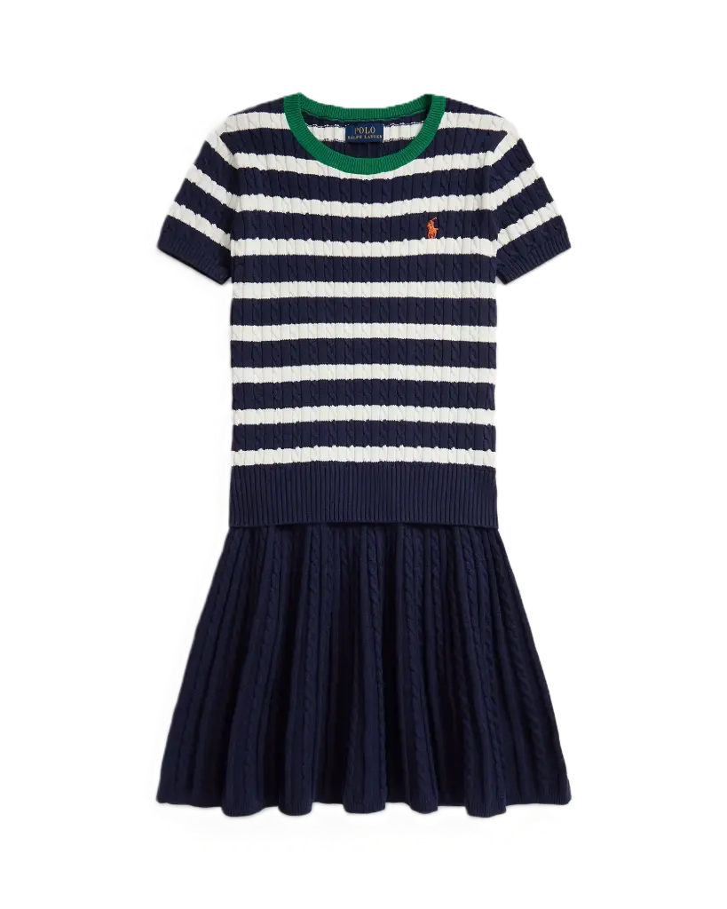 Ensemble Jupe/T-shirt Cable 