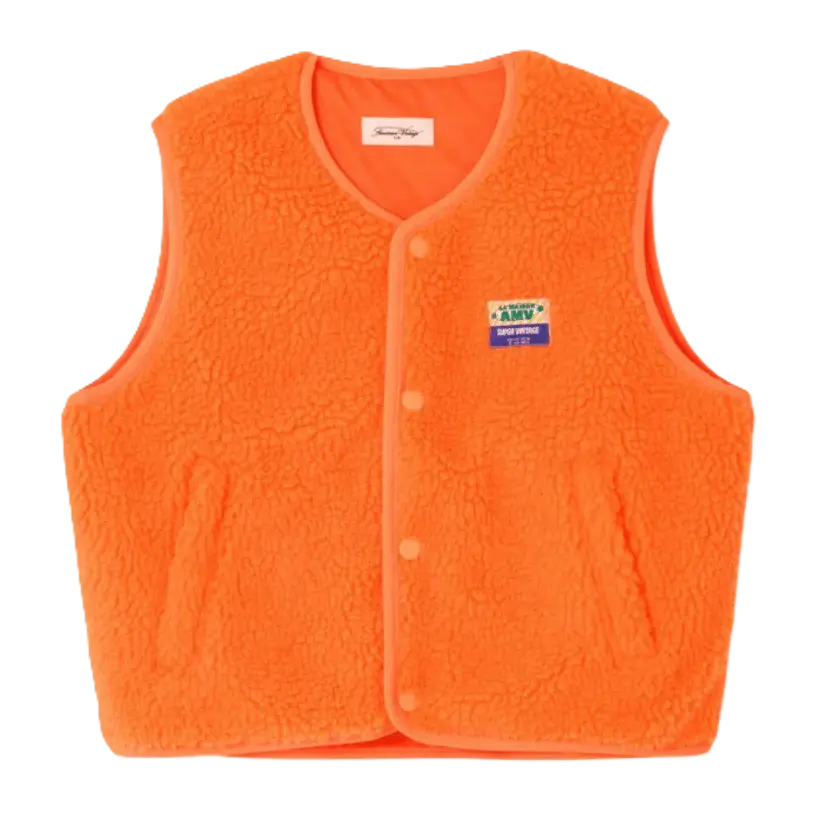 Veste Sans Manches Hoktown Orange Fluo 