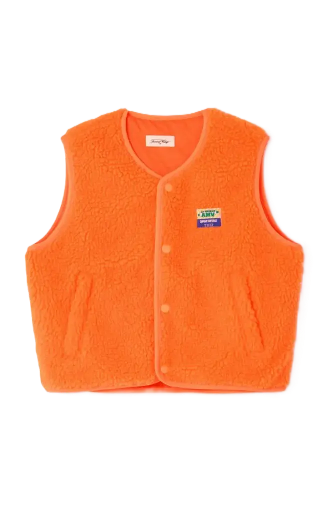 Veste Sans Manches Hoktown Orange Fluo 
