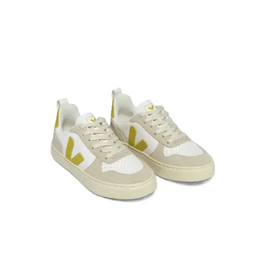 V-10 Leather White Liquor Almond